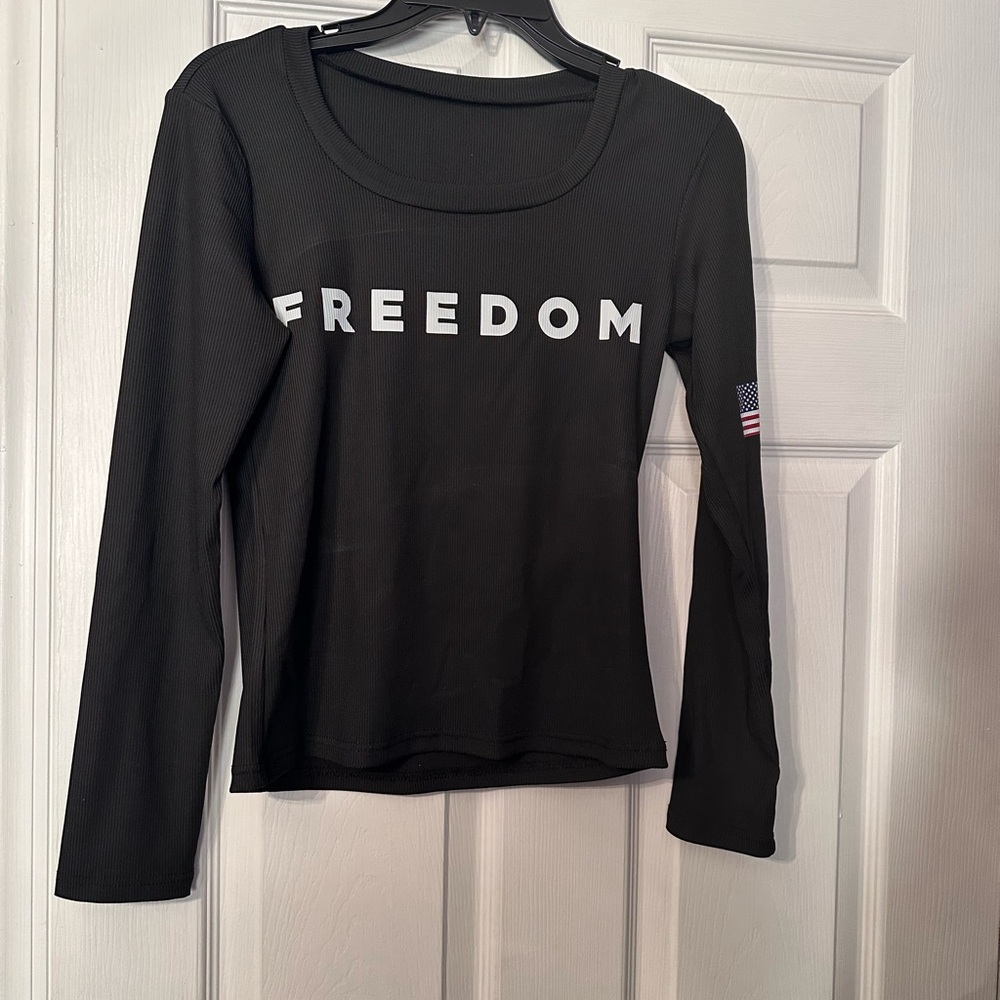 Freedom Thermal Black Long Sleeve Top